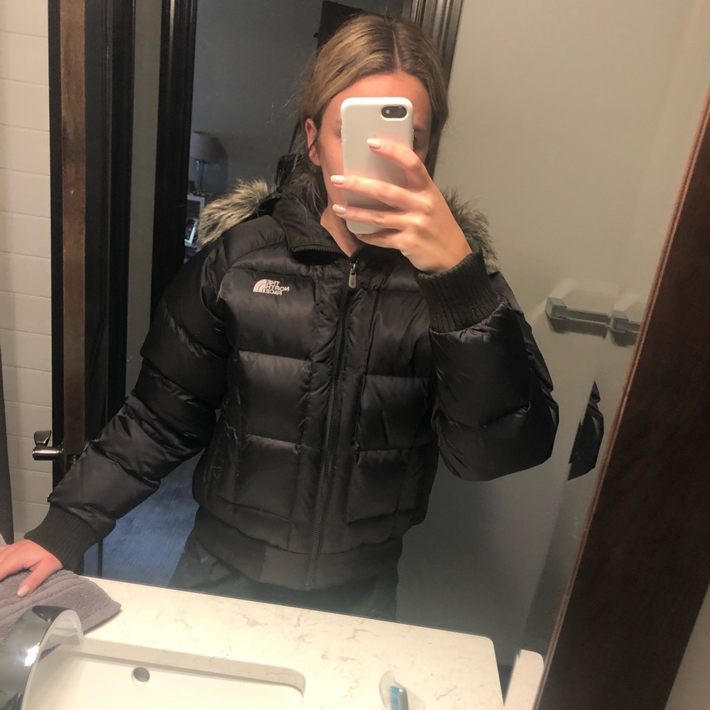 North Face puffer jacket